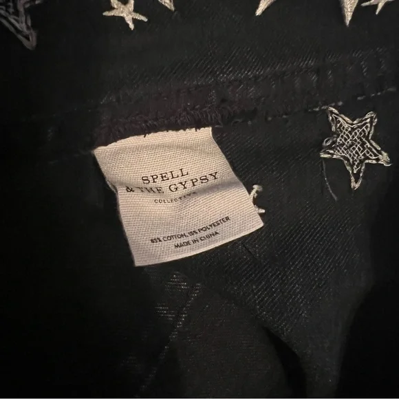 Spell Celestial Embellished Denim Skirt - Picture 13 of 15